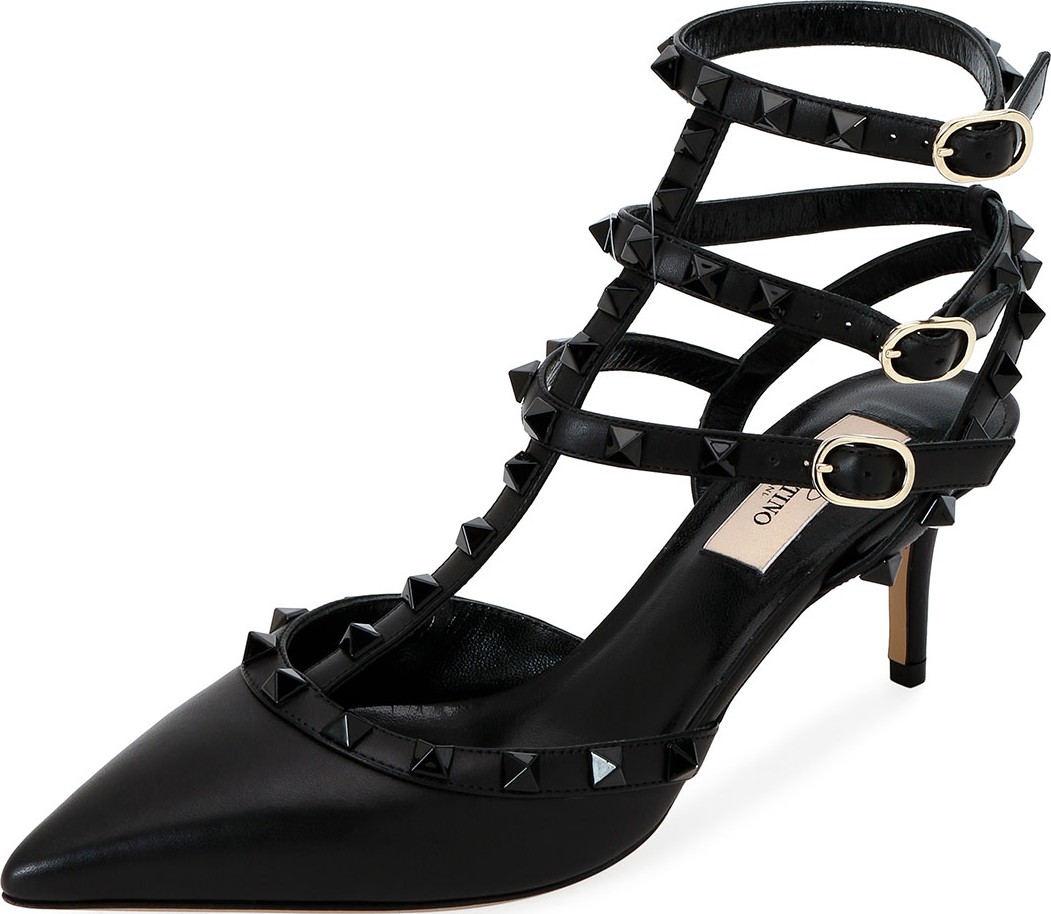 Valentino Rockstud Smooth Calf Pump
