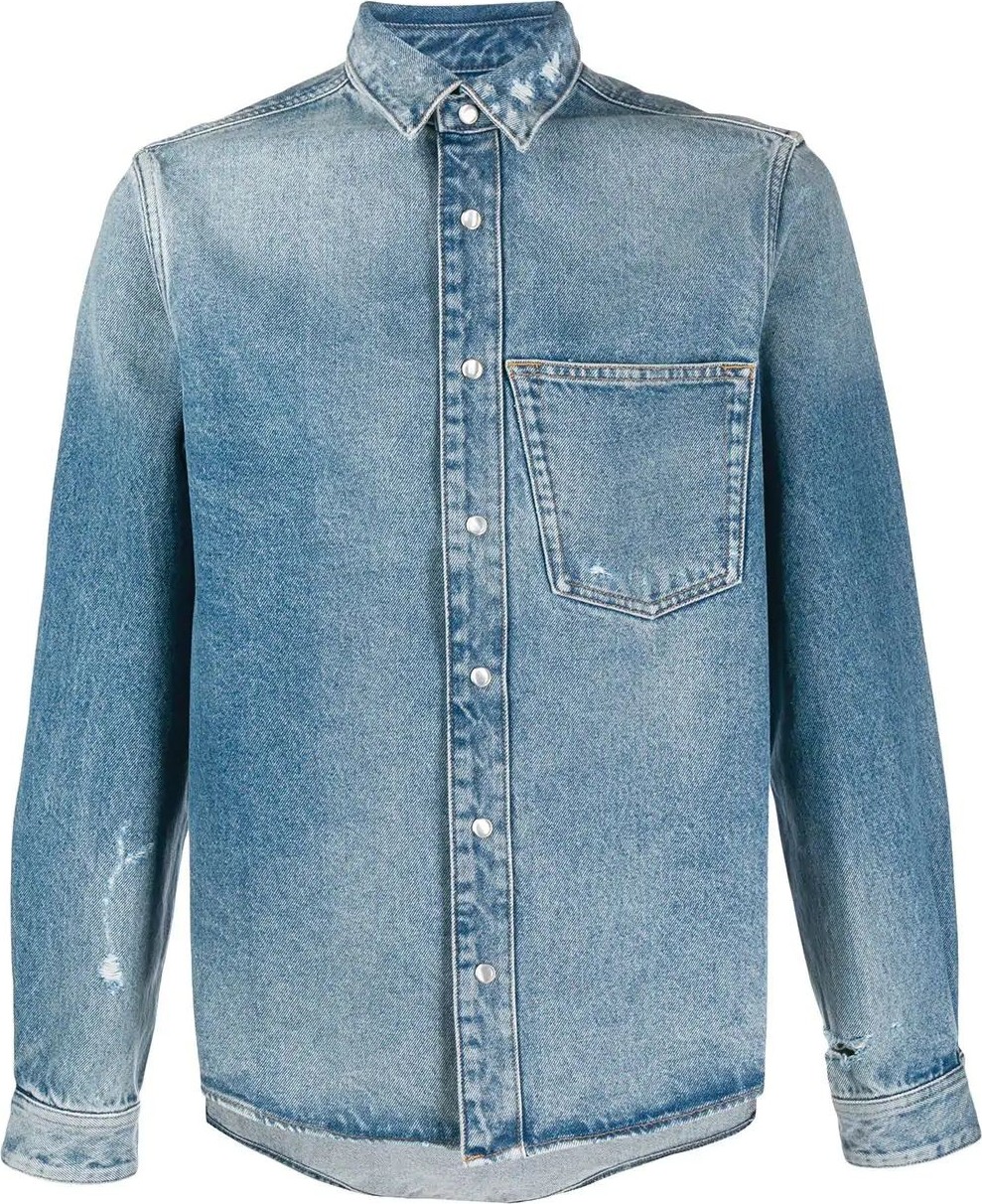 Balenciaga Rose Embroidered shirt