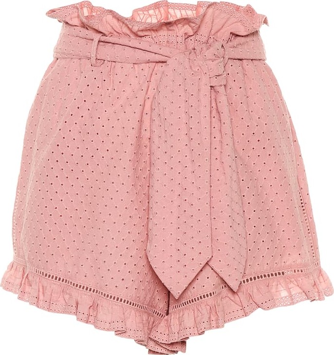 Jonathan Simkhai Broderie anglaise cotton shorts