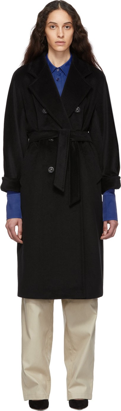 Max Mara Black Madame Coat