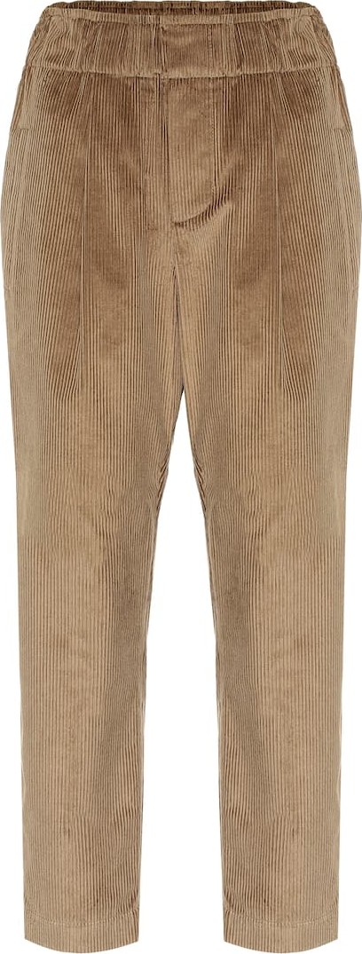 Brunello Cucinelli Cropped corduroy pants