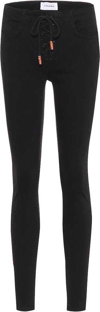 FRAME DENIM Le Skinny de Jeanne mid-rise jeans