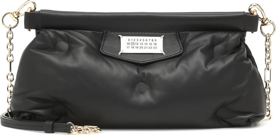 Maison Margiela Red Carpet Glam Slam leather clutch