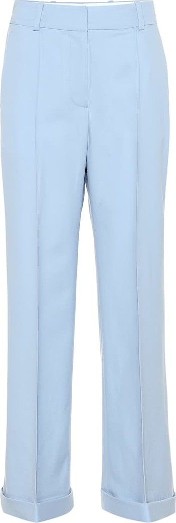Racil Charlie wool crêpe wide-leg pants