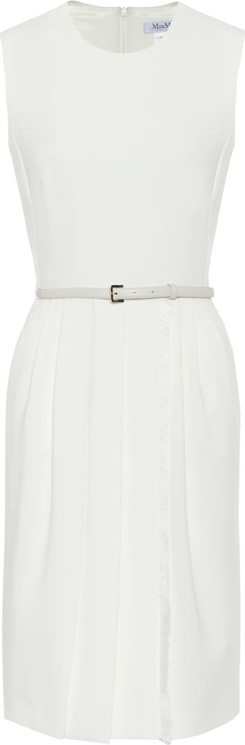 Max Mara Pedale belted jersey dress