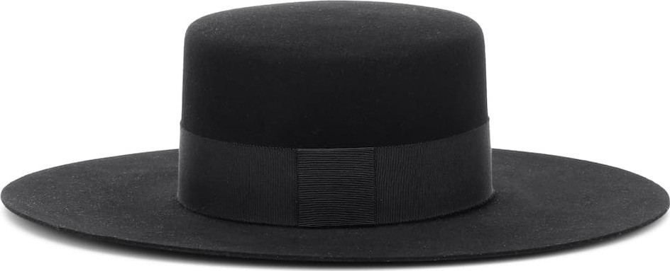 Saint Laurent Rabbit felt hat