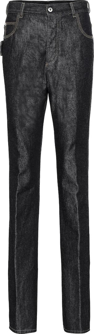 Bottega Veneta Mid-rise straight jeans