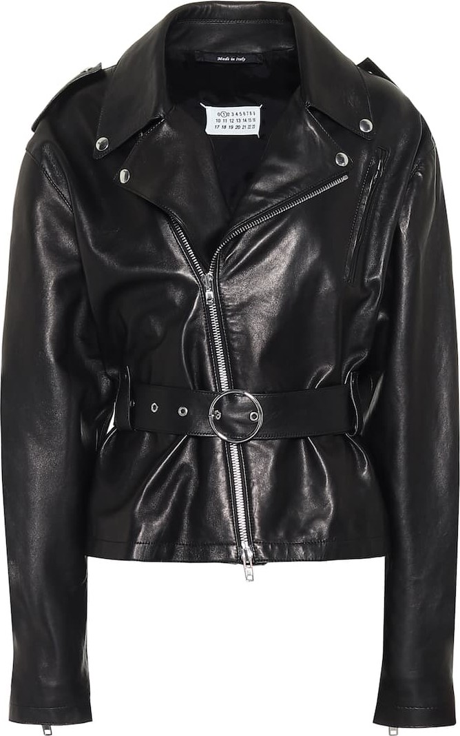 Maison Margiela Leather biker jacket