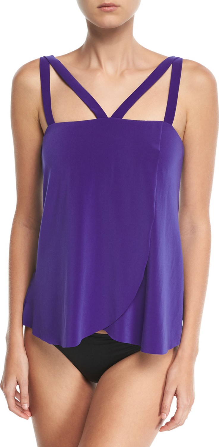 Magicsuit Michelle Solid Tankini Swim Top