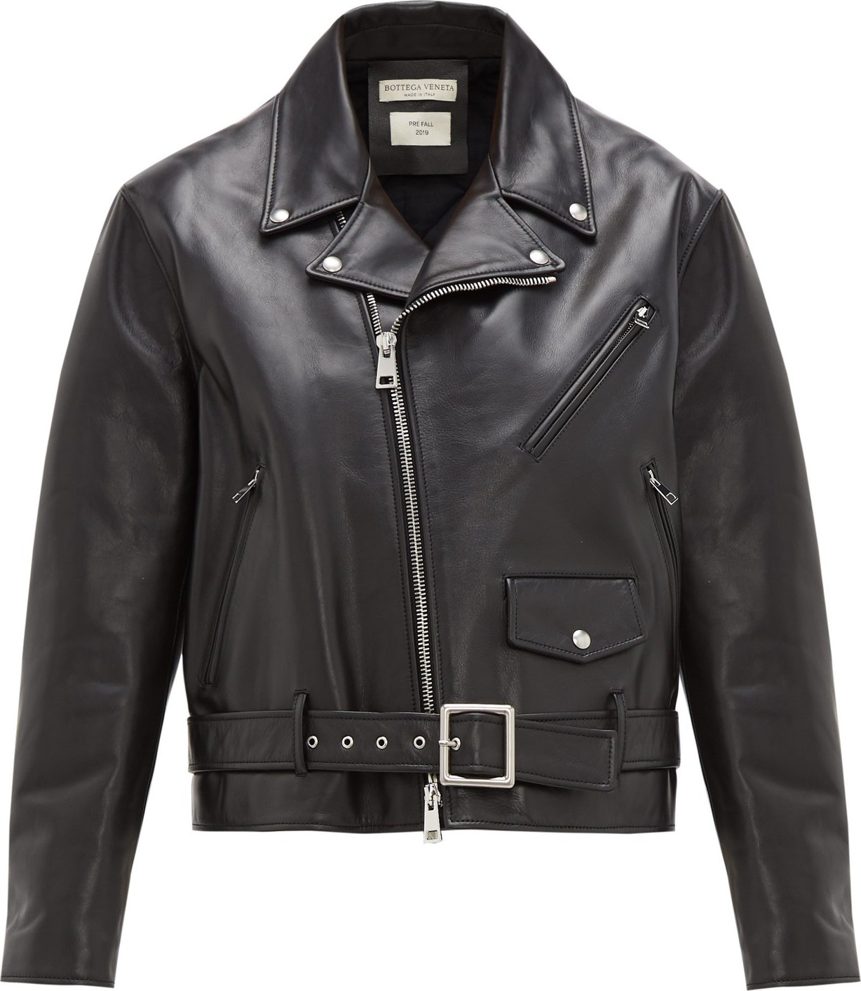 Bottega Veneta Leather biker jacket