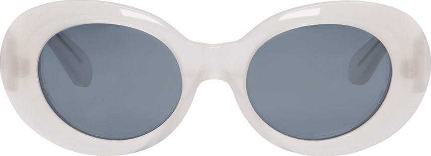 Acne Studios White Mustang Sunglasses