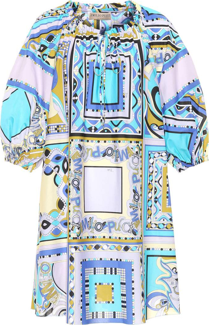 Emilio Pucci Printed cotton dress