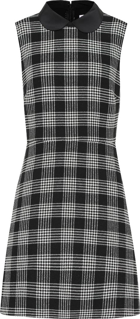 RED Valentino Check minidress