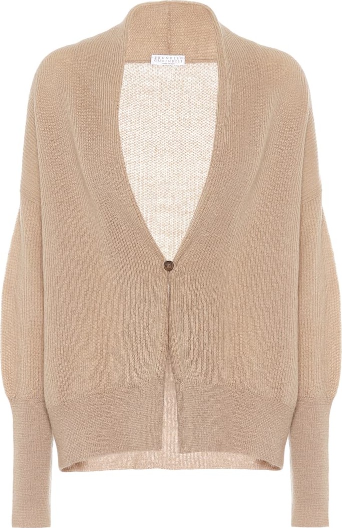 Brunello Cucinelli Mohair and wool-blend cardigan