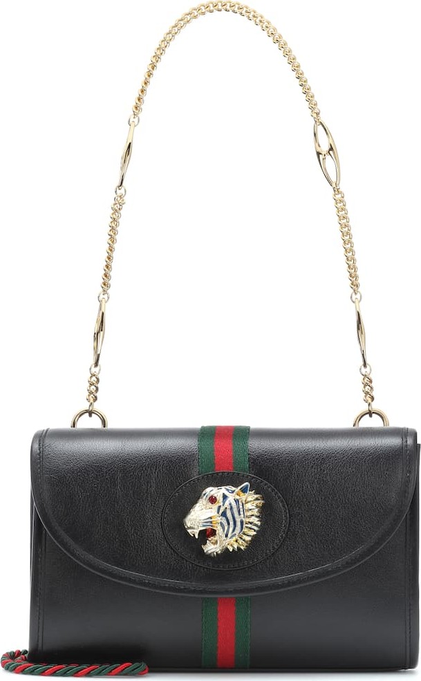 Gucci Rajah Small leather shoulder bag