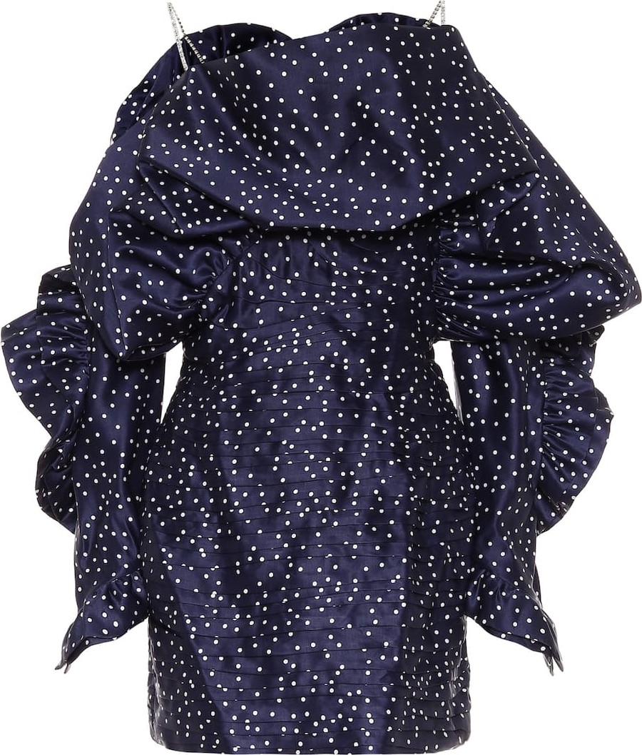 Magda Butrym Trani polka-dot minidress