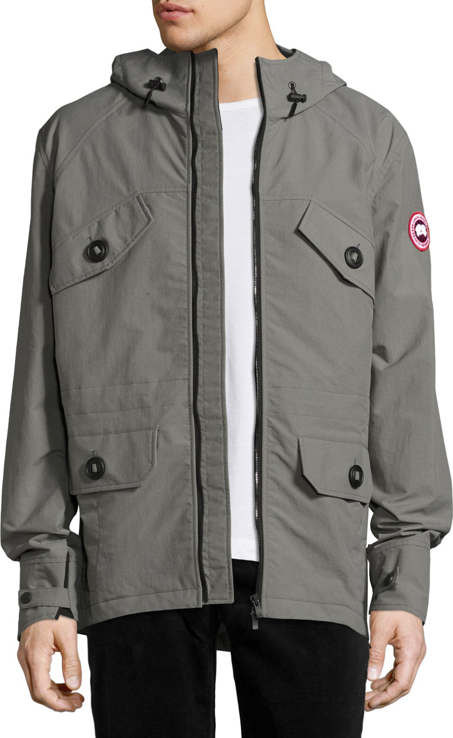 Canada Goose Redstone Wind-Resistant Jacket, Pewter