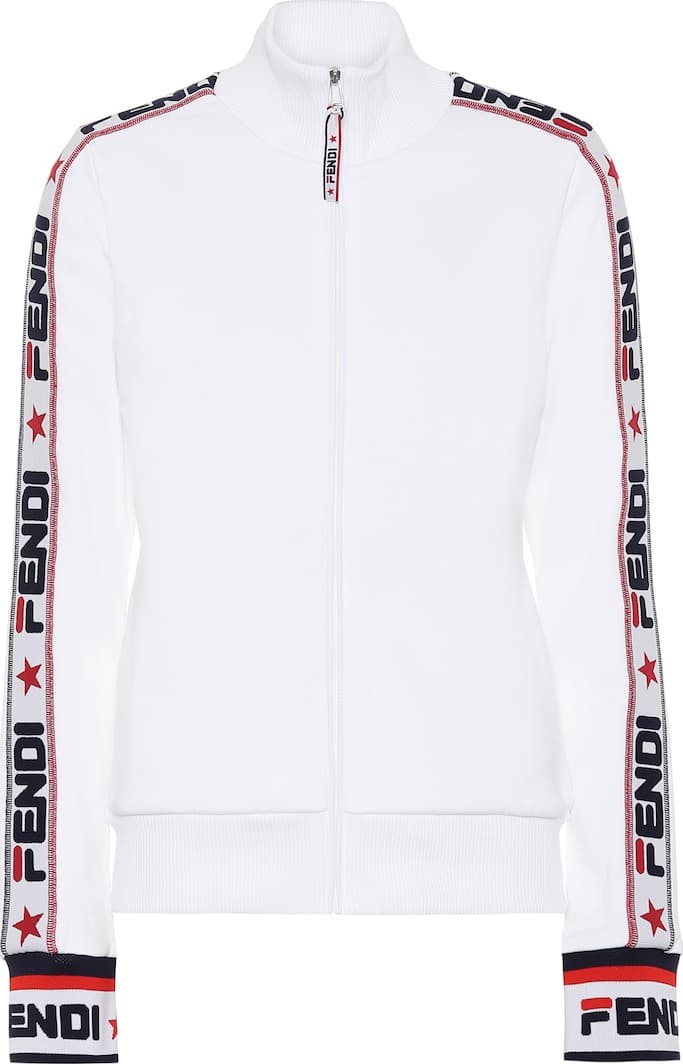 Fendi FENDI MANIA cotton-blend jacket