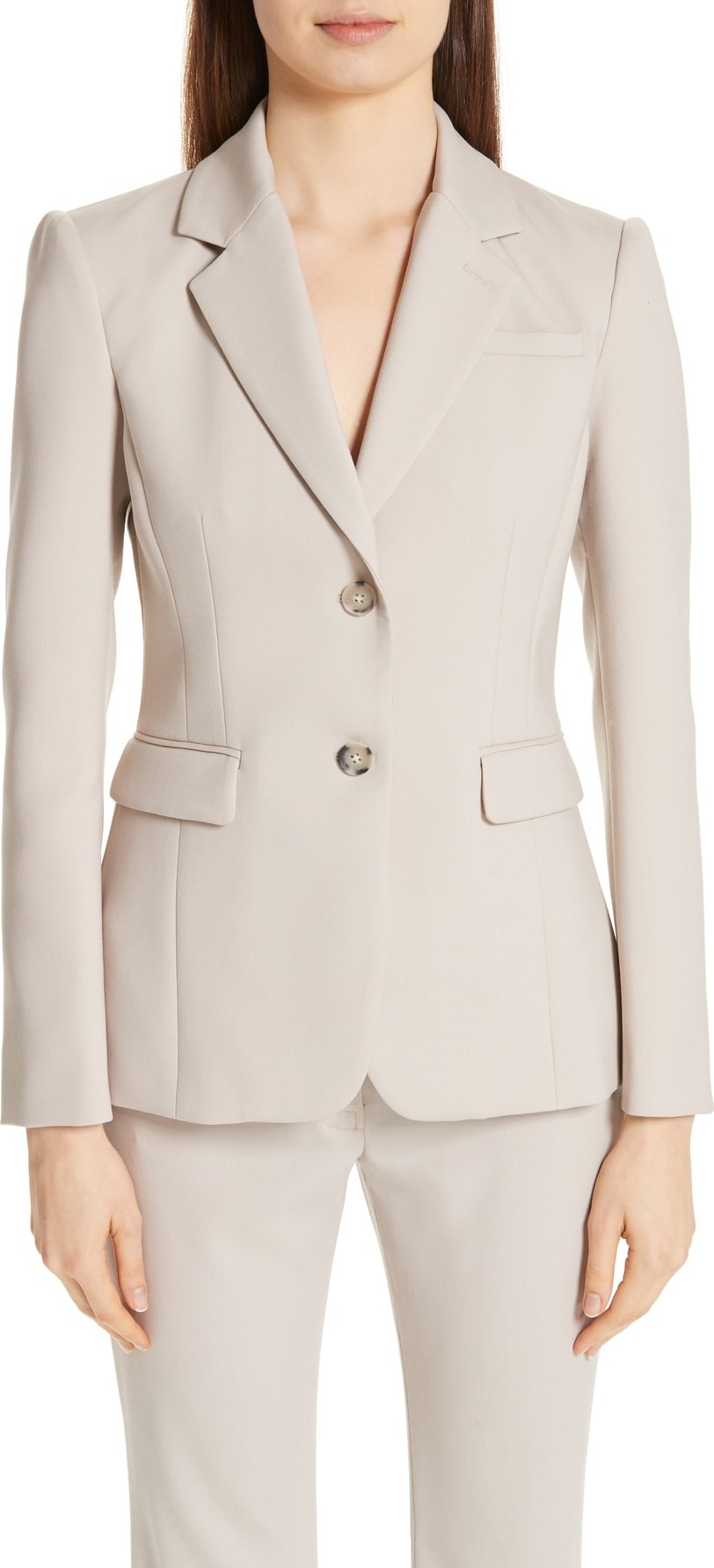Altuzarra Two-Button Stretch Wool Jacket