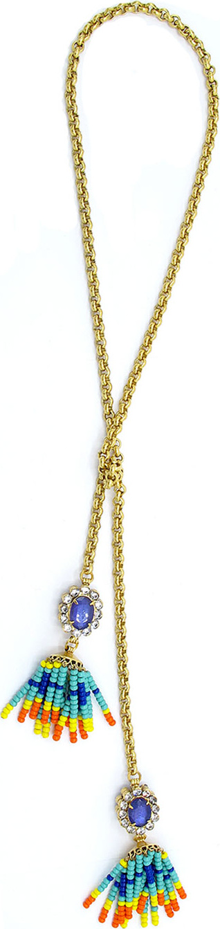 Elizabeth Cole Davis Tassel Necklace