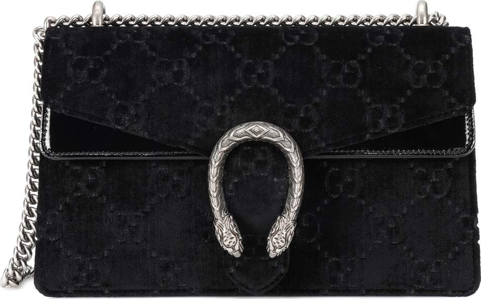 Gucci Dionysus GG Small velvet shoulder bag