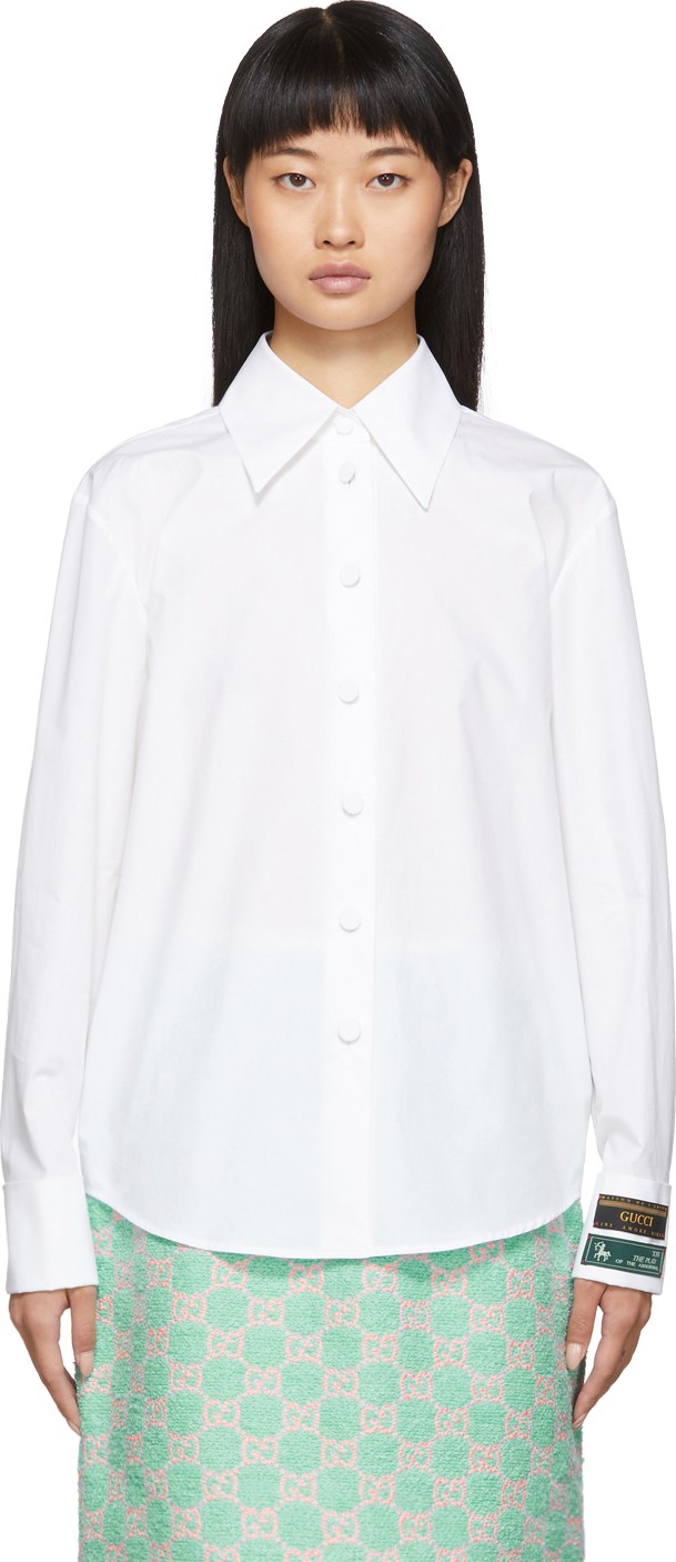 Gucci White Label Shirt