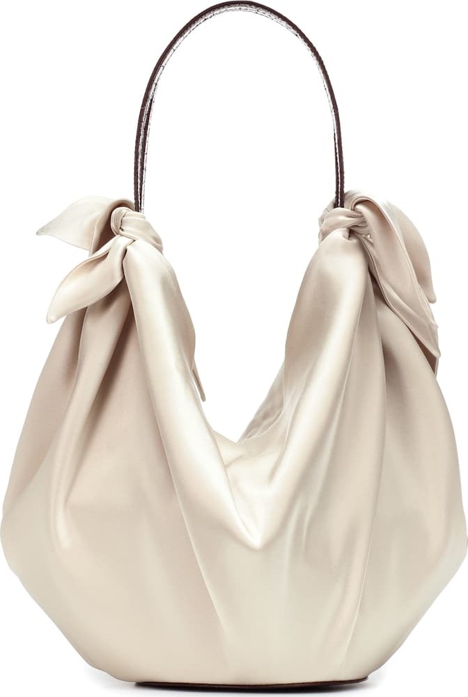 Nanushka Inda satin shoulder bag