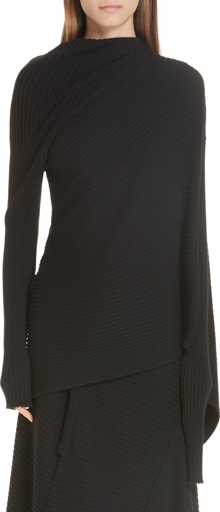 Marques'Almeida Marques'Almeida Draped Wool Sweater