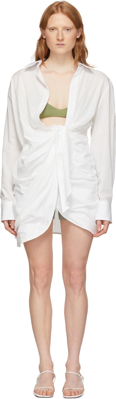 Jacquemus White 'La Robe Bahia' Dress