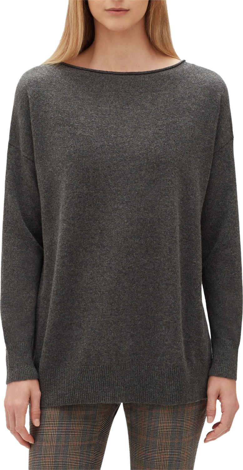 Lafayette 148 New York Cashmere Relaxed Pullover Sweater