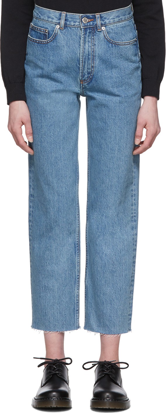 A.P.C. Blue Alan Jeans