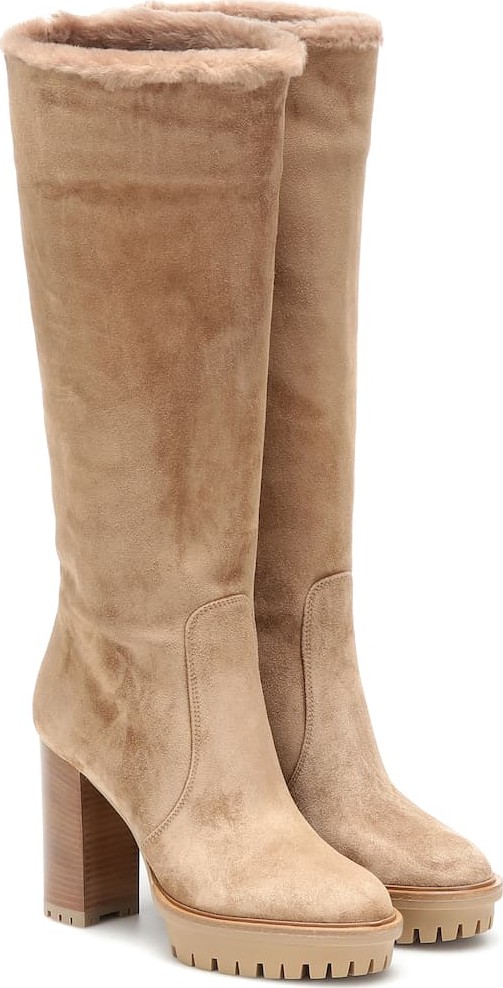Gianvito Rossi Olen suede boots