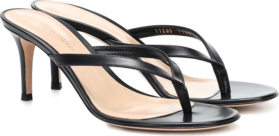 Gianvito Rossi Calypso leather sandals