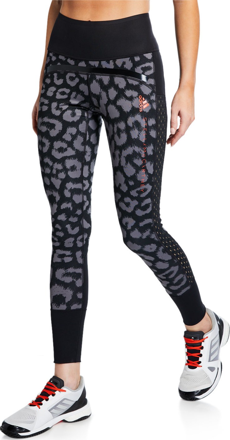 Adidas By Stella McCartney Comfort Printed Active Tights
