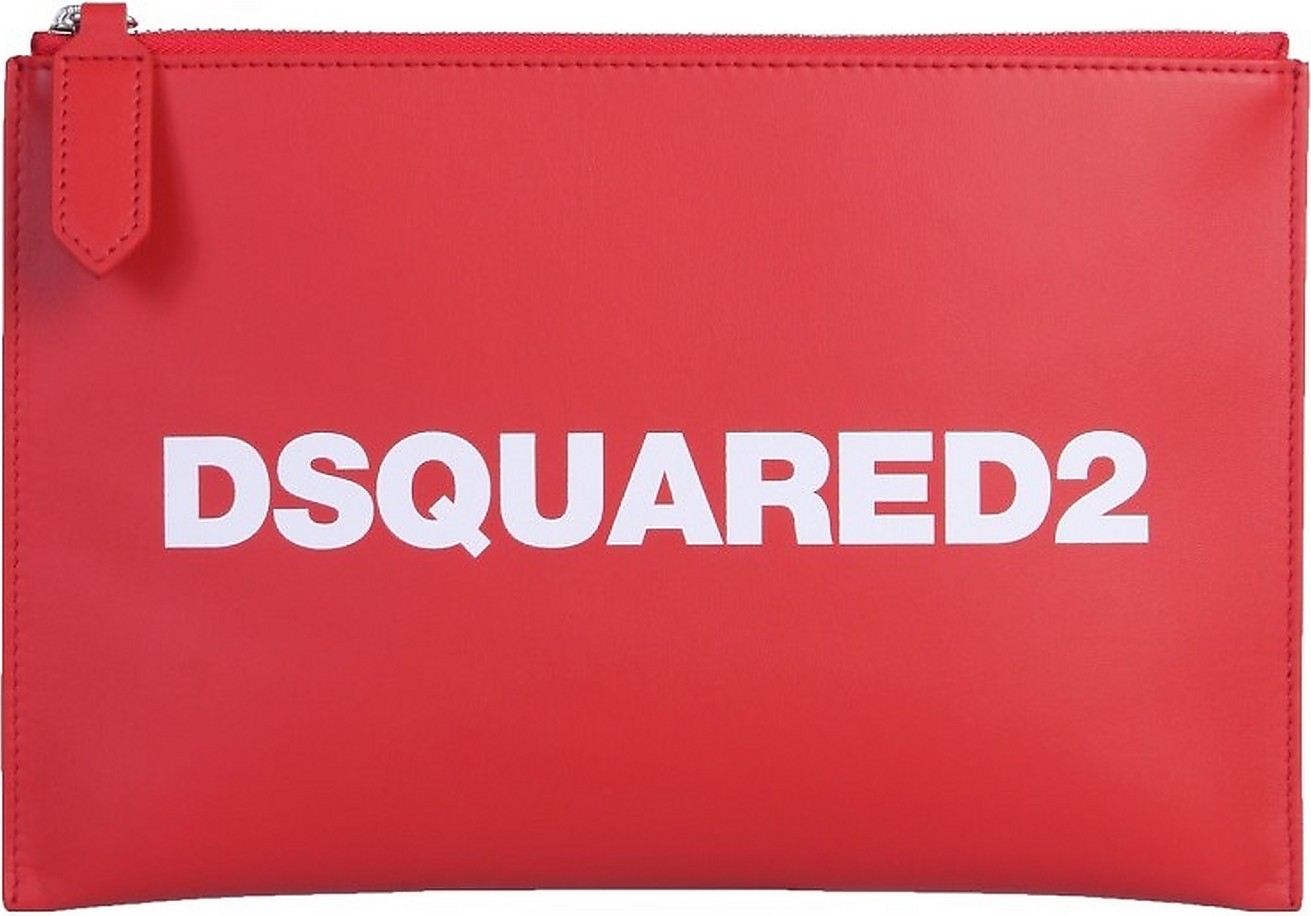 DSQUARED2 Signature Zip Pouch