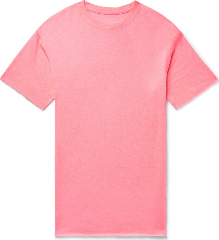 The Elder Statesman Cashmere and Silk-Blend T-Shirt
