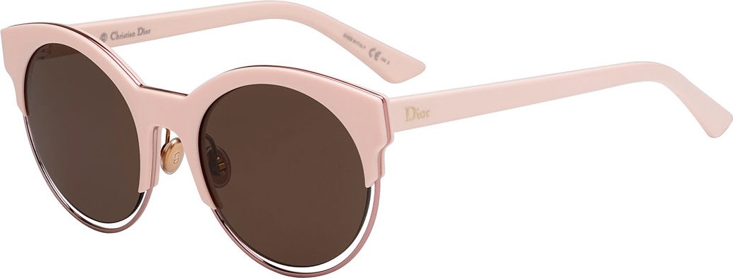 Dior Sideral 1 Cat-Eye Sunglasses, Havana/Rose