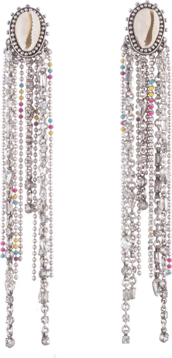 DANNIJO Carosi Crystal Dangle Earrings