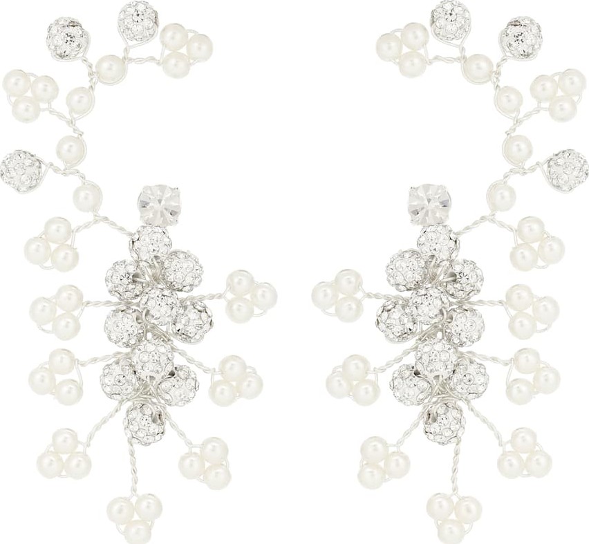 Magda Butrym Anenome embellished earrings