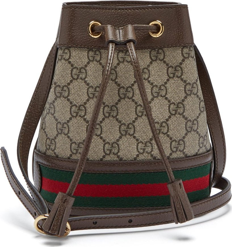 Gucci Ophidia GG Supreme mini bucket bag