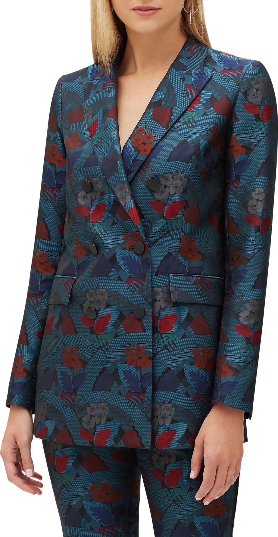 Lafayette 148 New York Slade Muse Jacquard Jacket