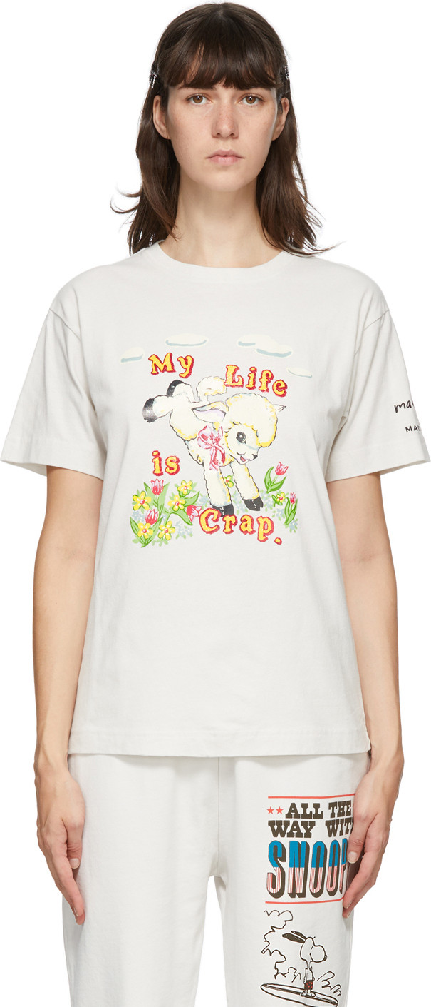MARC JACOBS - Off-White Magda Archer Edition 'My Life Is Crap' T-Shirt