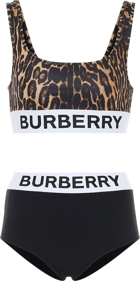 Burberry London England Leopard-print bikini