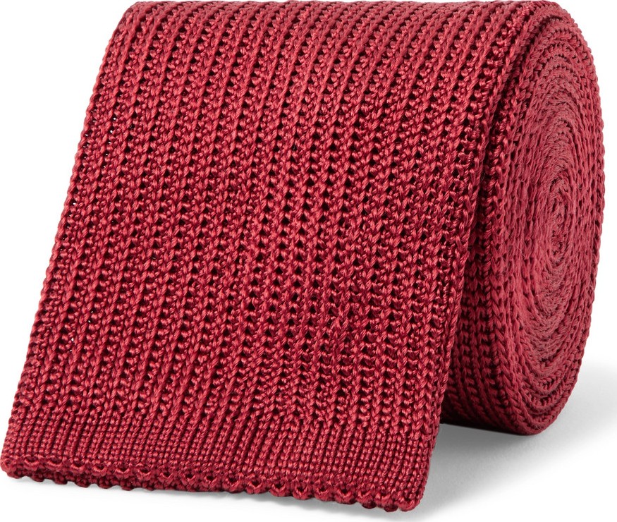 Boglioli 6cm Knitted Silk Tie