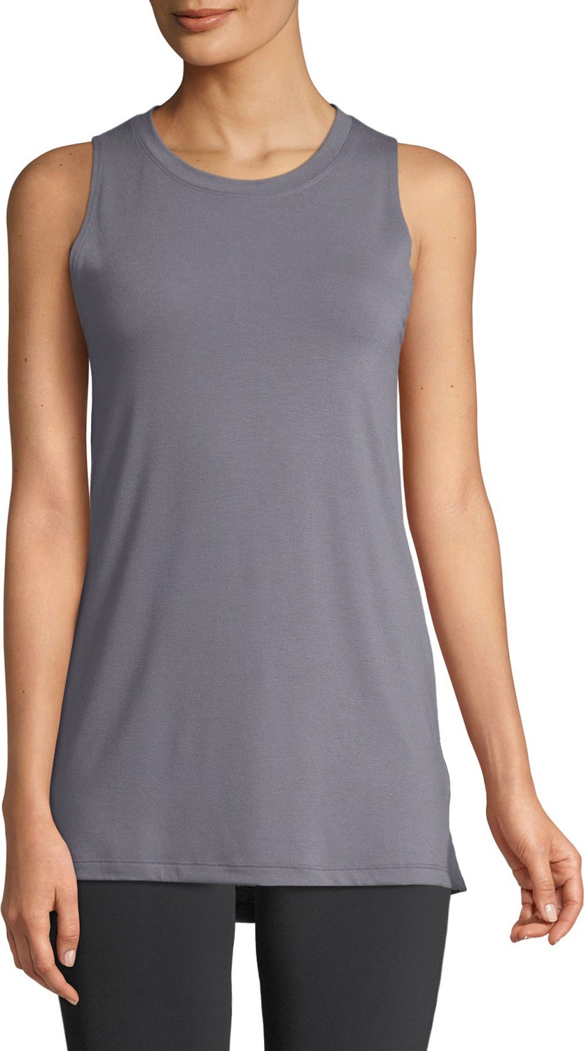 ONZIE Braided-Back Crewneck Jersey Knit Tank