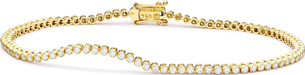 Paul Morelli Diamond Stitch Bracelet in 18K Yellow Gold