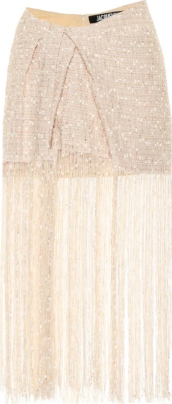 Jacquemus La Jupe Capri fringed miniskirt
