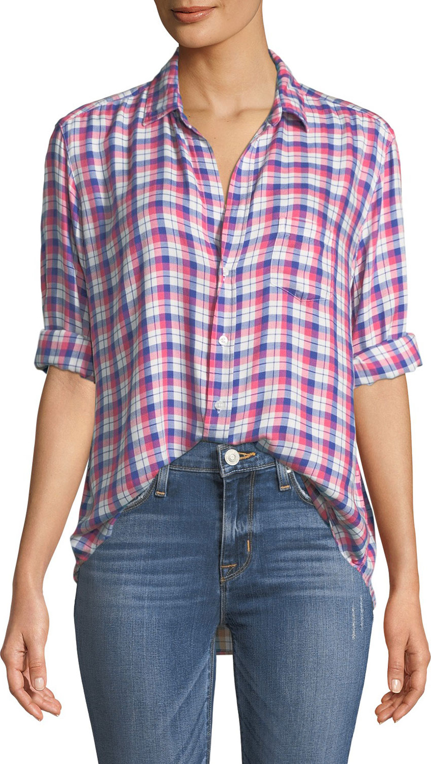 Frank & Eileen Eileen Long-Sleeve Plaid Button-Down Shirt