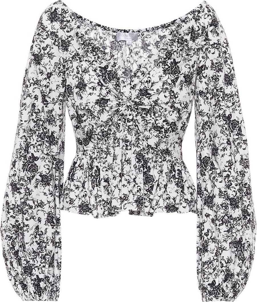 Caroline Constas Onira stretch-cotton top