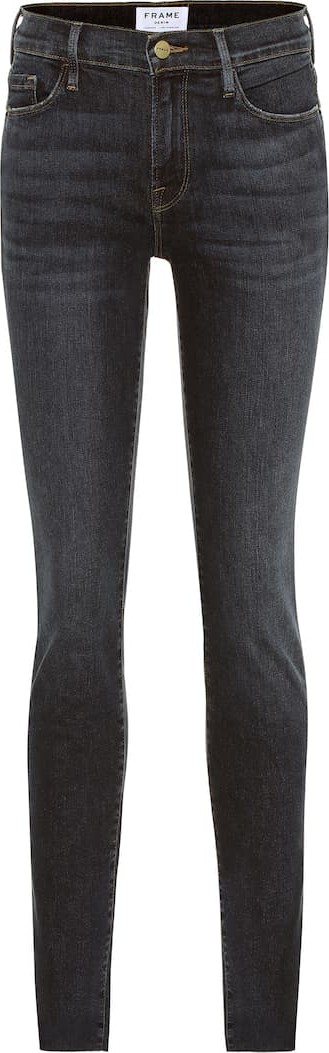 FRAME DENIM Le Skinny De Jeanne mid-rise jeans